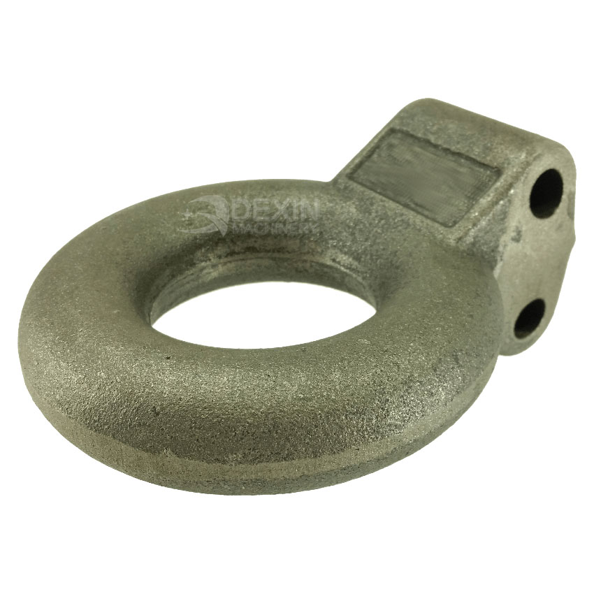 14,000LB CHANNEL STYLE PINTLE RING COUPLER